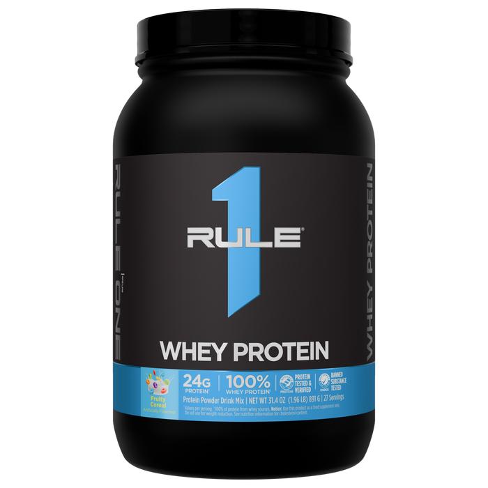 Rule 1 Whey Protein Fruity Cereal, 2lb