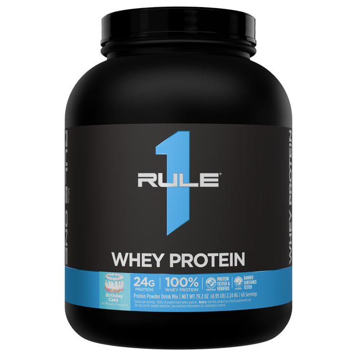 Rule 1 Whey Protein Birthday Cake, 5lb