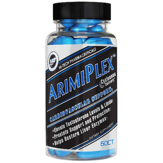 Hi-Tech Pharma Arimiplex 60 Tablets PCT and hormone support supplement bottle from TigerFitness