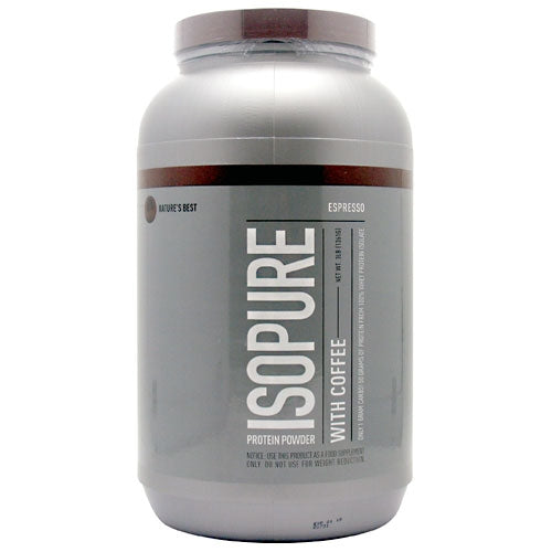 Isopure with Coffee - Tiger Fitness