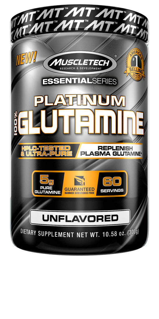 Platinum 100% Glutamine - Tiger Fitness