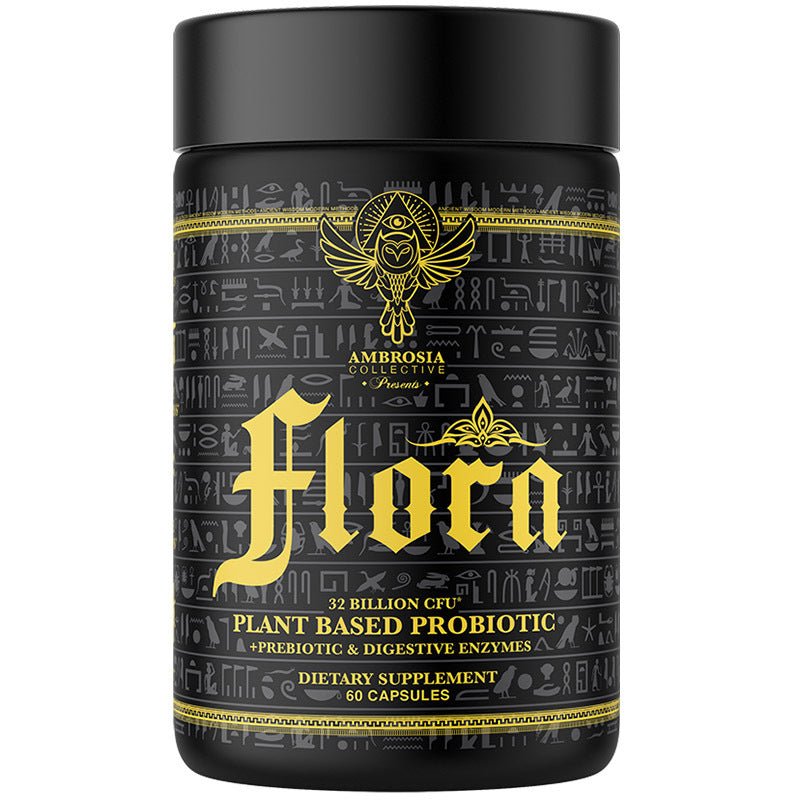 Ambrosia Flora | Complete Vegan Probiotic & Digestive Enzyme