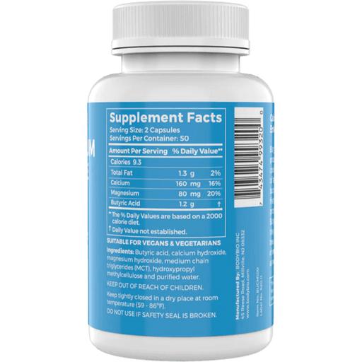 Calcium Magnesium Butyrate - BodyBio - Tiger Fitness