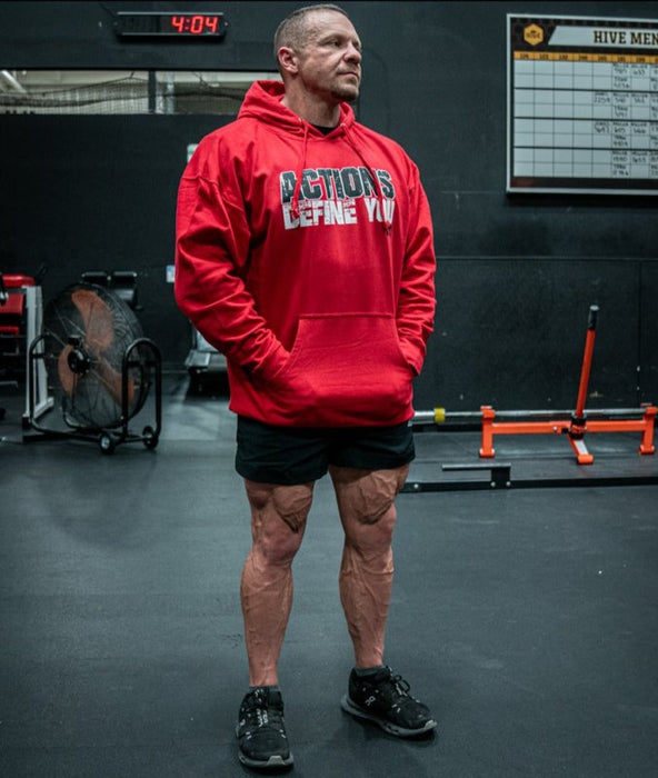 MTS Actions Define You Hoodie - MTS Nutrition - Tiger Fitness
