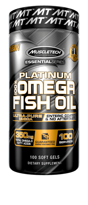 Platinum 100% Fish Oil - Muscletech - Tiger Fitness