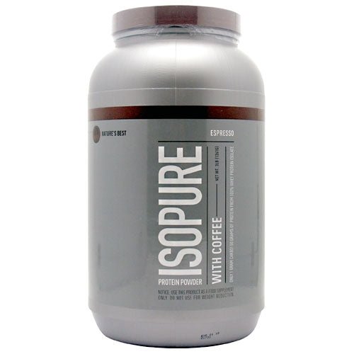 Isopure with Coffee - Nature's Best - Tiger Fitness
