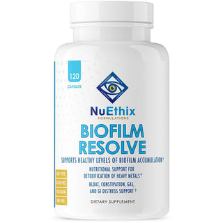 NuEthix Formulations Biofilm Resolve – Front Label