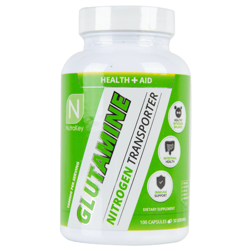 MuscleBlaze L-Glutamine Supplement - Unflavoured (100g / 0.22 lb)