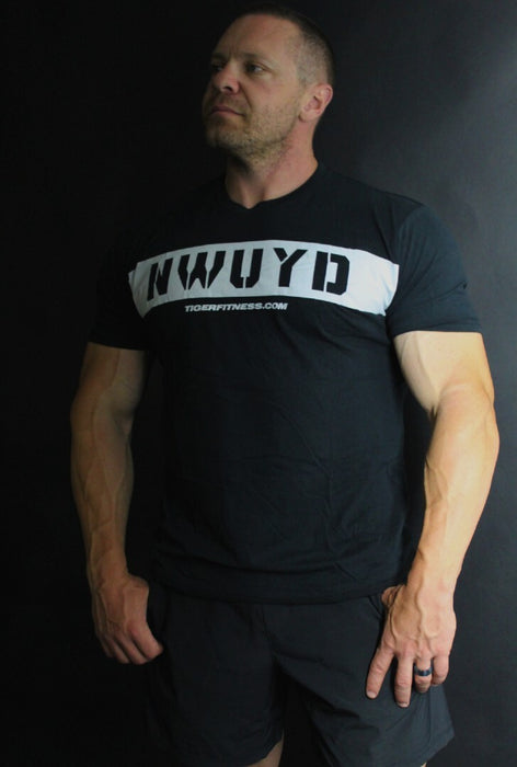 NWUYD Sueded Crew T-Shirt - Tiger Fitness