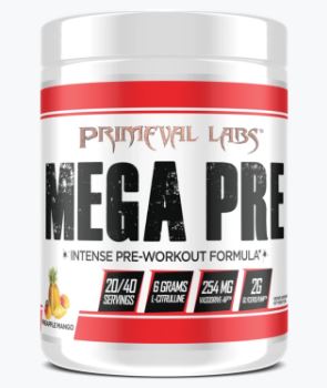 Mega Pre White - Tiger Fitness