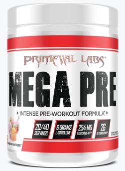 Mega Pre White - Tiger Fitness