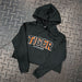 Tiger Fitness 3D Logo Women's Cropped Lightweight Hoodie - Tiger Fitness - Tiger Fitness